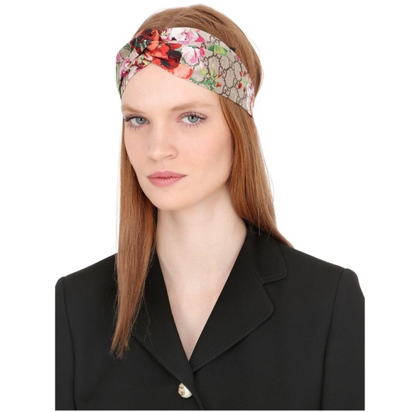 nwt GUC w/ Box blooms headband hair wrap turban - Picture 2 of 4